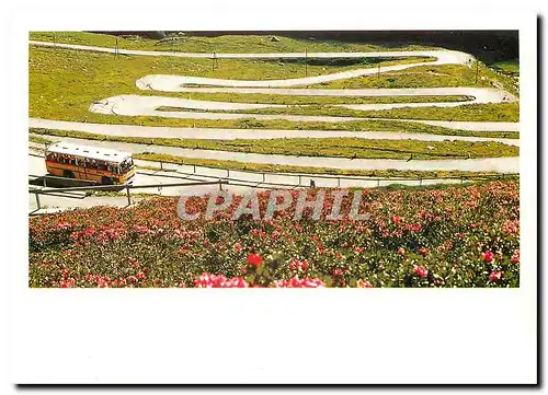 Cartes postales moderne Schweizerbergen Mercedes 0 303 om 421 A