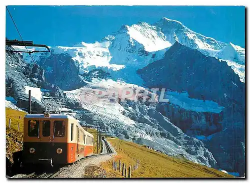 Cartes postales moderne Kleine Scheidegg Berner Oberland Jungfraubahn