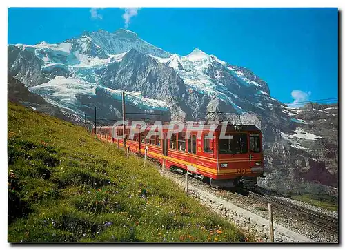 Cartes postales moderne Kleine Scheidegg Jungfraubahn