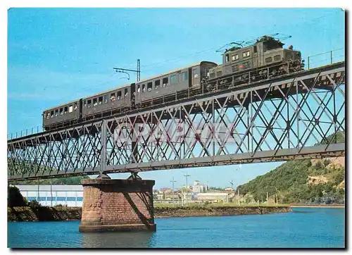 Cartes postales moderne Ferrocarriles Vascongados Locomotor Serie 1 10