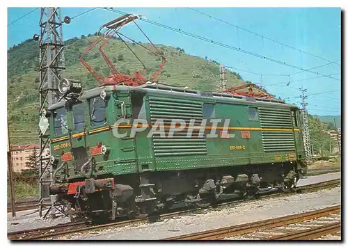 Cartes postales moderne Locomotora electrica serie 1001 1007