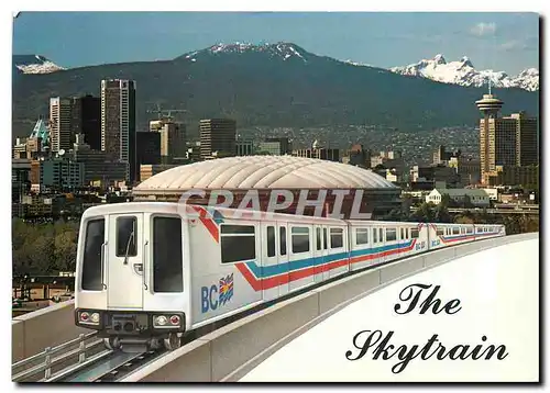 Cartes postales moderne The Skytrain Vancouver BC Canada