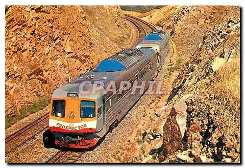 Cartes postales moderne Windmill Cutting Australia's fastest train operating from Perth to Kalgoorlie