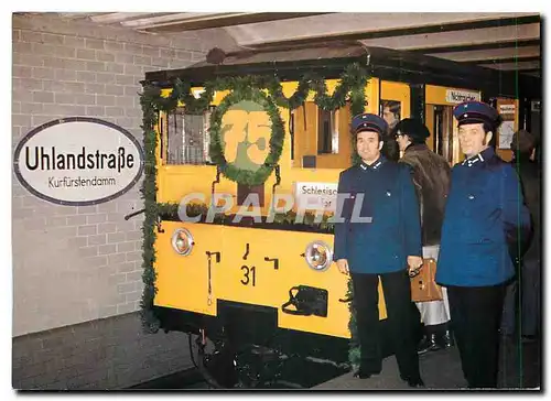 Cartes postales moderne Museumszug Typ A 1 auf dem Bahnhof Uhlandstrasse