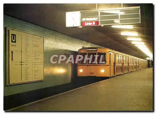 Moderne Karte Linie 6 Bahnhof Tegel Grossprofilzug Typ D