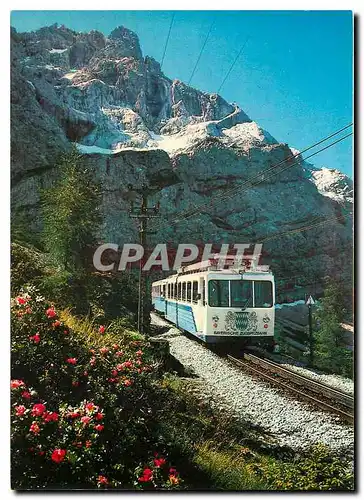 Moderne Karte Zugspitze 2964 Nordflanke Zugspitz Zahnradbahn