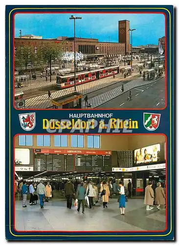 Cartes postales moderne Hauptbahnhof Dusseldorf a Rhein