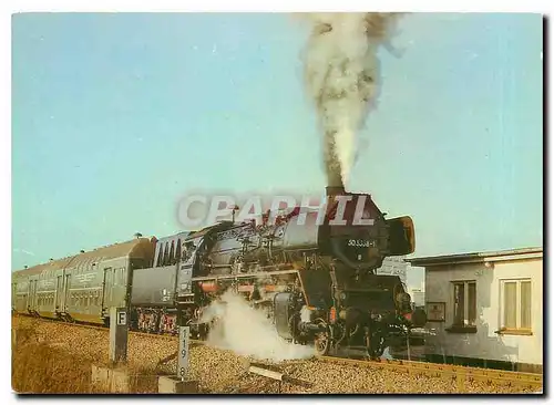 Cartes postales moderne Locomotive BR 50 35 Wamemunde Rostock