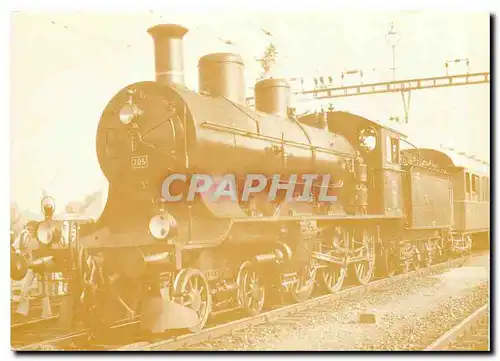 Cartes postales moderne Locomotive SBB A 3 5 705