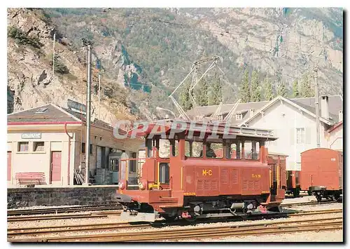 Cartes postales moderne Tram Te 2 2 91 par les ateliers du MC a partir de Xe 2 2 1907 Zurich