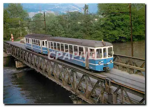 Cartes postales moderne Tram Bt 134 Be 4 4 104 Birsigtalbahn