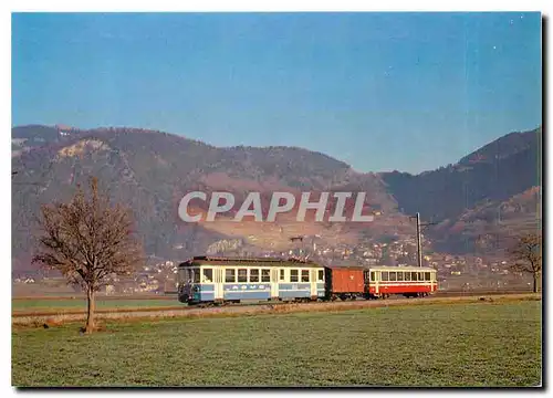 Cartes postales moderne Motrice 103 Champery