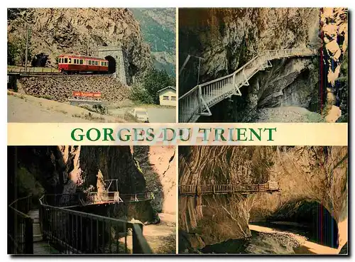Cartes postales moderne Gorges du Trent Vernayaz Valais Suisse