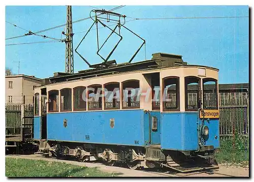 Cartes postales moderne Gesellscgaft fur Trambahngeschichte Triebwagen 166 Typ A 22
