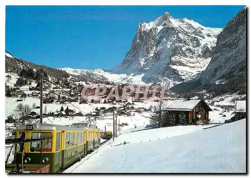 Moderne Karte Grindelwald Wab Wetterhorn