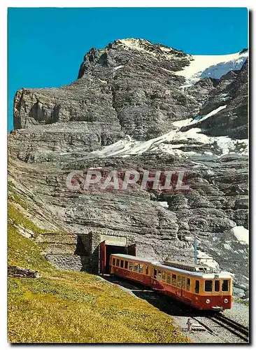 Cartes postales moderne Jungfraubahn Eigergletscher Jungfraujoch
