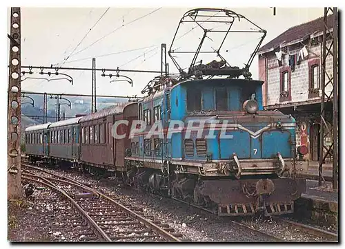 Cartes postales moderne Locomotora electrica no 7