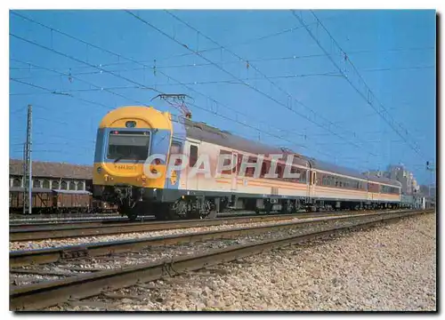 Cartes postales moderne Electrotren de la serie 444 001 011 Estacion de Valencia