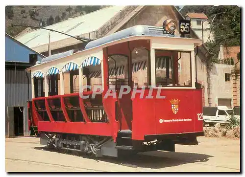 Moderne Karte Tramvies de Barcelona