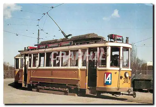 Cartes postales moderne Sporvejmuseet Skjoldenaesholm Motorvogn br 310