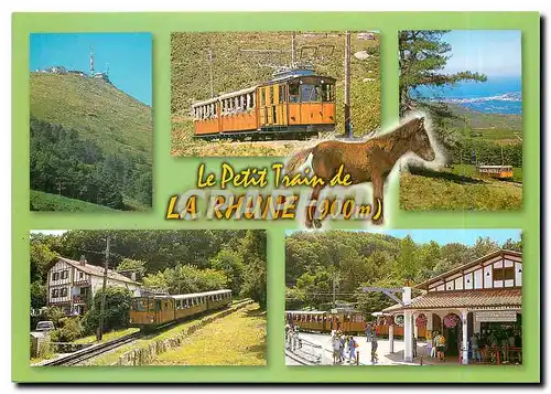 Ansichtskarte AK La Petit Train de la Rhune