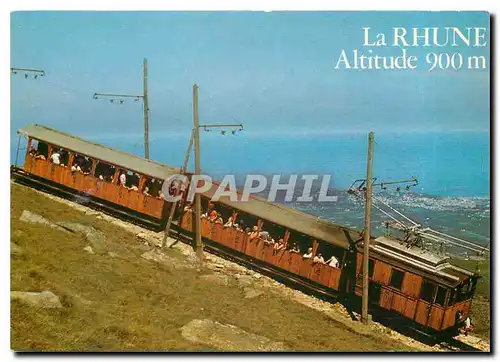 Ansichtskarte AK Le petit train de la Rhune Sare