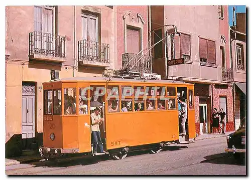 Cartes postales Tranvia de la Sociedad Municipal de Tranvias de Alicante