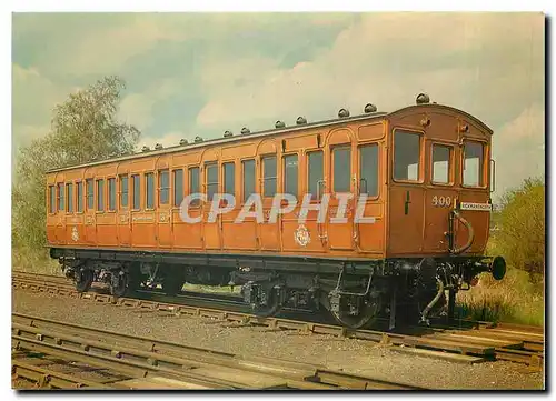Ansichtskarte AK Metropolitan Railway Bogie stock coach no 400 Built for steam services