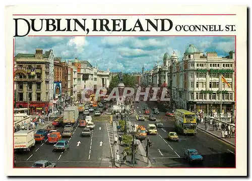 Moderne Karte Dublin Ireland O'Connell St