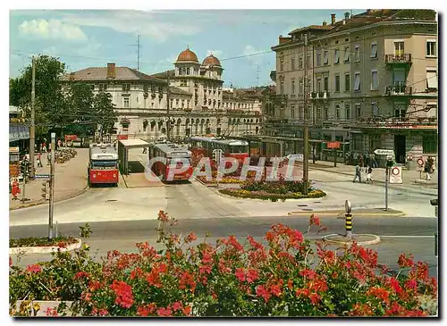 Moderne Karte Winterthur Bahnhofplatz