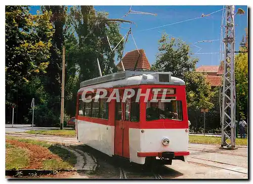 Cartes postales moderne 100 Jahre Naumberger Strassenbahn