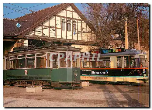 Cartes postales moderne 100 Jahre Naumberger Strassenbahn