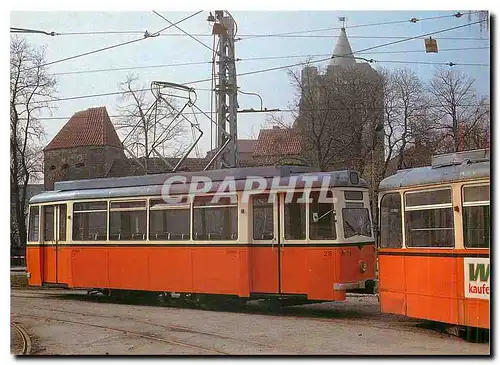 Cartes postales moderne 100 Jahre Naumberger Strassenbahn