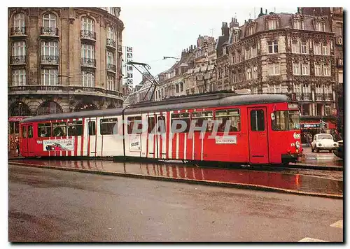 Moderne Karte Motrice articulee Duwag type 300 Ligne des Boulevards Lille Roubaix Tourcoing