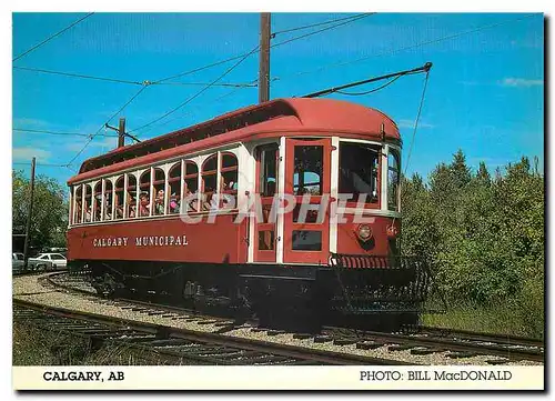 Cartes postales moderne Calgary AB 15 1910 Ottawa Streetcar