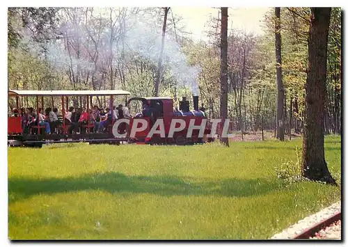 Cartes postales moderne Depart d'une rame de baladeuses ouvertes
