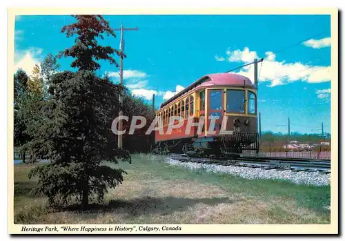 Moderne Karte Heritage Park Where Happiness is History Calgary Canada