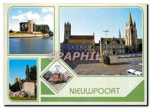 Cartes postales moderne Greetings from Nieuwpoort