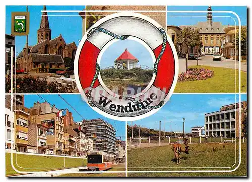 Cartes postales moderne Greetings from Wenduine