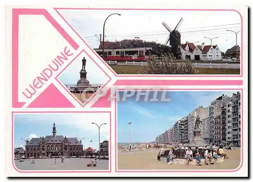 Cartes postales moderne Greetings from Wenduine