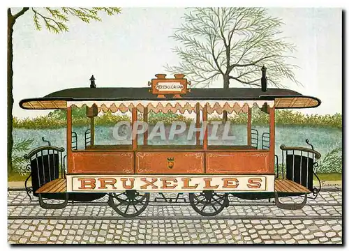 Cartes postales moderne Tram