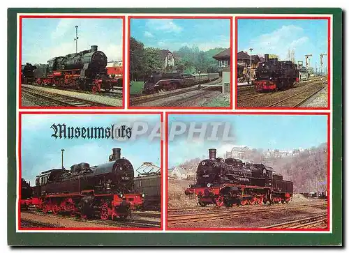 Cartes postales moderne Locomotive 58 261 Locomotive 18 201 Locomotive 74 1230 Locomotive 93 230 Locomotive 38 205