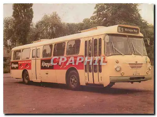 Moderne Karte Linienomnibusse der KVB Waggentyp Bussing Senater 12