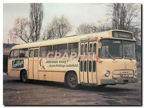 Cartes postales moderne Linienomnibusse der KVB Waggentyp Magirus Saturn III MS