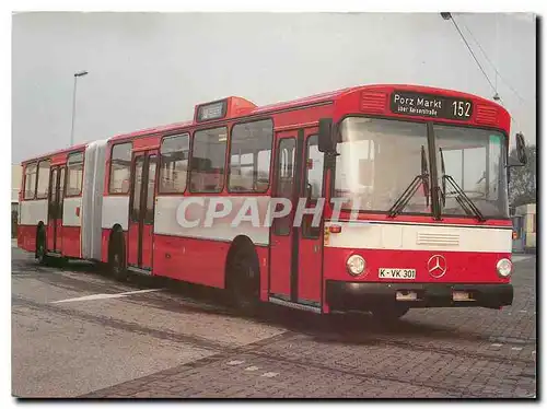 Cartes postales moderne Linienomnibusse der KVB Waggentyp Daimler Benz O 305 G