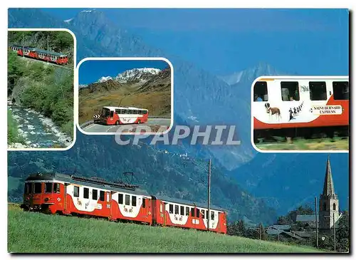 Cartes postales moderne St Bernard Express