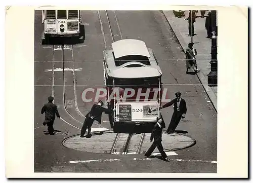 Moderne Karte Cable Car San Francisco