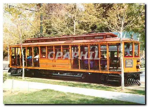 Cartes postales moderne San Jose Historic Trolleys Peninsular Railway 73 Southbound on N Second St