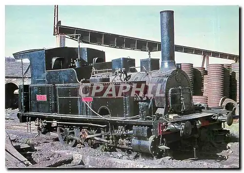 Moderne Karte Locomotora de Vapor 030 0203 El Agueda Deposito Sant Andreu Arenal