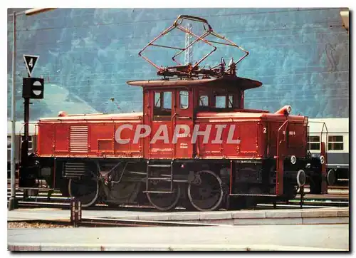 Cartes postales moderne Locomotive 163 002 9 at Garmisch Partenkirchen station